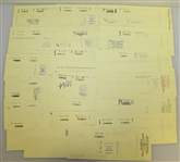 Twenty Ben Hogan Signed Personal BankOne Checks - 1991 JSA ALOA