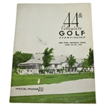 1941 Collegiate Golf Championship at Ohio State University Course Program