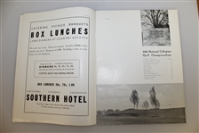1941 Collegiate Golf Championship at Ohio State University Course Program