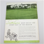 1941 Collegiate Golf Championship at Ohio State University Course Program