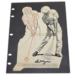 Ben Hogan & Sam Snead Signed Opposite Side Magazine Pages JSA ALOA