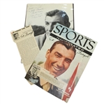 Ed Furgol Signed S.I. Cover Page, B&W Photo, and Magazine Article JSA ALOA