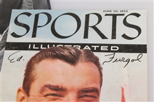 Ed Furgol Signed S.I. Cover Page, B&W Photo, and Magazine Article JSA ALOA