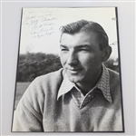 Ed Furgol Signed S.I. Cover Page, B&W Photo, and Magazine Article JSA ALOA