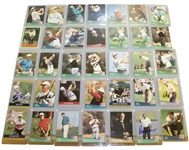 Thirty-Five Signed Pro-Set Golf Cards JSA ALOA