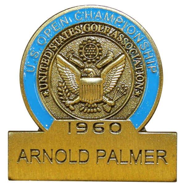 Arnold Palmer 1960 US Open Commemorative Contestant Badge - 2017 US Open Limited!