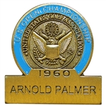 Arnold Palmer 1960 US Open Commemorative Contestant Badge - 2017 US Open Limited!