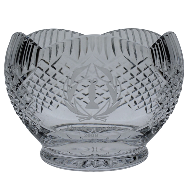 2009 Memorial Tournament Waterford Cut Lead Crystal Bowl Amateur Award