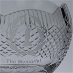 2009 Memorial Tournament Waterford Cut Lead Crystal Bowl Amateur Award