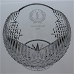 2009 Memorial Tournament Waterford Cut Lead Crystal Bowl Amateur Award