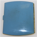 Circa 1930 Enameled Hand Painted & Glazed Cigarette Case - Made in Germany 