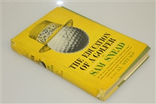 Sam Snead Signed 'The Education of a Golfer' 1962 Book - Signed on Cover JSA ALOA