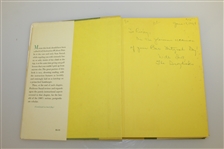 Sam Snead Signed 'The Education of a Golfer' 1962 Book - Signed on Cover JSA ALOA
