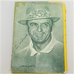 Sam Snead Signed 'The Education of a Golfer' 1962 Book - Signed on Cover JSA ALOA