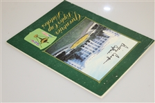 Billy Casper Signed 1979 Ryder Cup at The Greenbrier Program with 'Captain' Inscription JSA ALOA