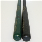 Fuzzy Zoeller & Charles Coody Signed Masters Champions Louisville Miniature Bats JSA ALOA