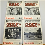 Fourteen 'Golfing' & 'Golf Monthly' Magazines 1920's-1950's