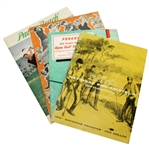 Four 1950s Tournament Programs - Palm Beach, National Pro-Am, Kansas City, & Greater Greensboro