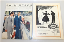 Four 1950's Tournament Programs - Palm Beach, National Pro-Am, Kansas City, & Greater Greensboro