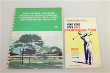Six 1960's Tournament Programs - Colonial, Hong Kong Open, Oklahoma City, & others