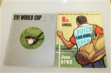 Six 1960's Tournament Programs - Oklahoma City, Hot Springs Open, & Others