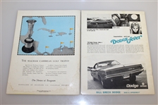Four 1960's Tournament Programs - Tucson Open, Jamaica Open, Greater Dallas, & Greater Greensboro