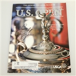 Five US Open Programs Signed by Winners Jones, Pavin, Goosen, Janzen, & Glover JSA ALOA