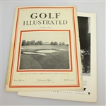 Four Vintage Golf Illustrated Booklets - 1933 (Sep-Nov-Dec) & 1934 October