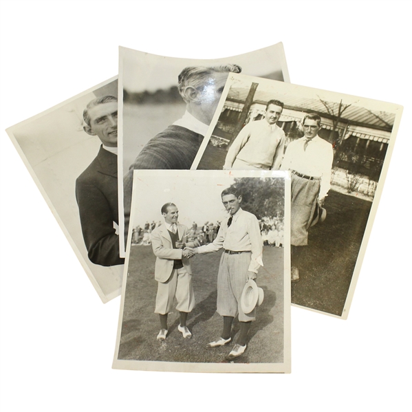 Four Vintage Tommy Armour Wire Photos