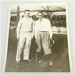 Four Vintage Tommy Armour Wire Photos