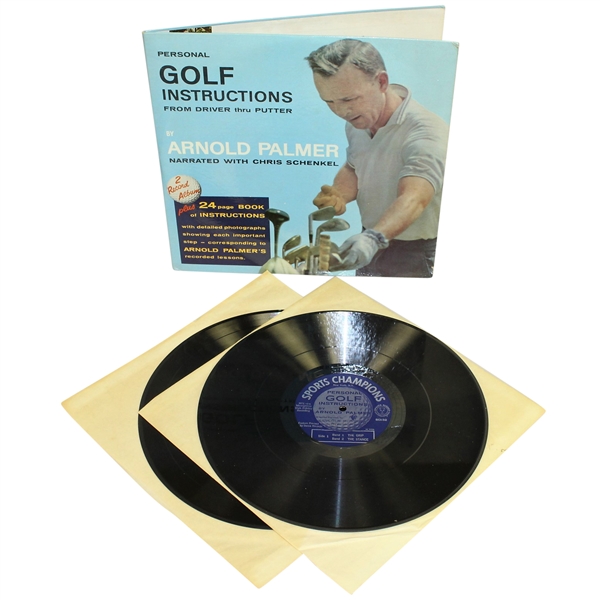 1960s Arnold Palmer Double Album: Golf Instructions Narrated with Chris Schenkel