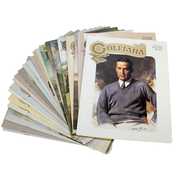 Twenty-Four Golfiana (International Journal for Golf Historians & Collectors) Magazines