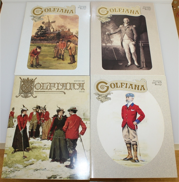 Twenty-Four 'Golfiana' (International Journal for Golf Historians & Collectors) Magazines