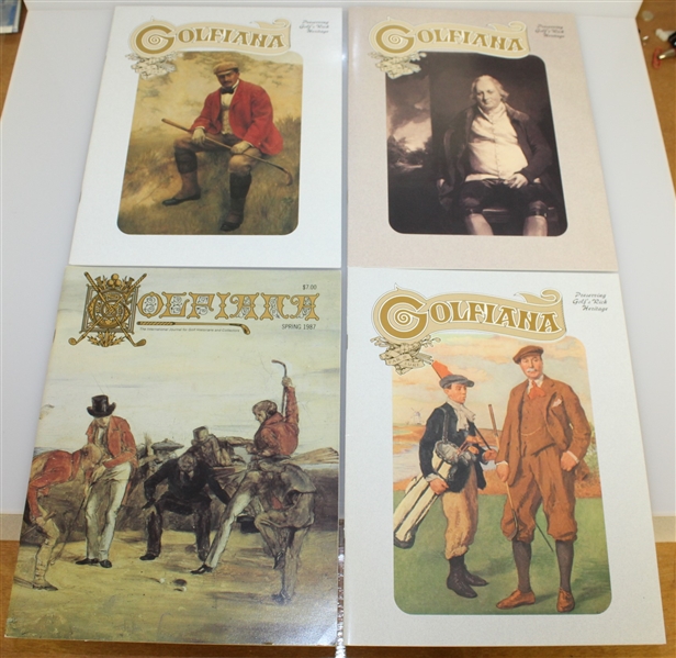 Twenty-Four 'Golfiana' (International Journal for Golf Historians & Collectors) Magazines