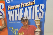Tiger Woods Commemorative Wheaties Cereal Boxes - Crispy, Maple, Frosted, & Wheat