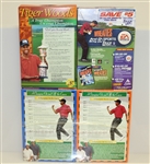 Tiger Woods Commemorative Wheaties Cereal Boxes - Crispy, Maple, Frosted, & Wheat
