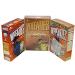 Tiger Woods Commemorative Grand Slam Wheaties Cereal Box with Two Others