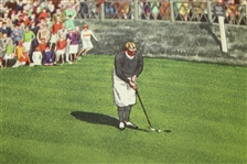 1930 Fortune Extra Large Booklet Vol II No. 3 - September Courier and Ives Bobby Jones FOLDOUT!