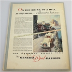 1930 Fortune Extra Large Booklet Vol II No. 3 - September Courier and Ives Bobby Jones FOLDOUT!