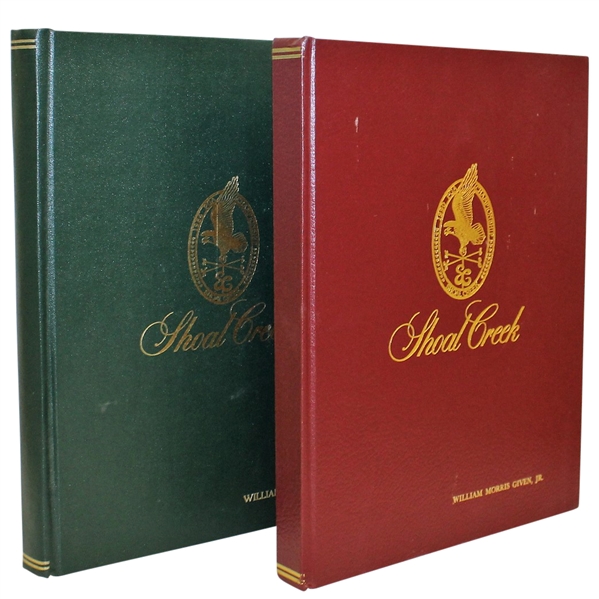 1984 & 1990 PGA Championship at Shoal Creek Hard Bound Programs - William Morris Given, Jr.