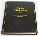 'Golfing Memorabilia' - Memoirs of Mort Olman Ltd Ed 75/75 Book Signed by Olman