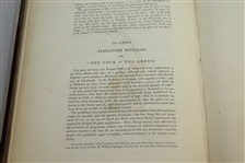 1838 Alexander McKeller the 'Cock of the Green' - Etchings by Edinburgh Miniature Painter John Kay