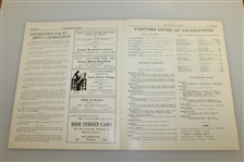 Walter Hagen Win Program - 1933 The Coastal Tourist Gardens Open - First Tournament