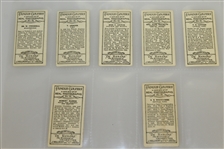 1928 Millhoff Complete Twenty-Seven Tobacco Card Set