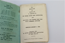 Three R&A and USGA 'Rules of Golf' Booklets - 1920, 1952, & 1954