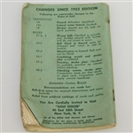 Three R&A and USGA 'Rules of Golf' Booklets - 1920, 1952, & 1954