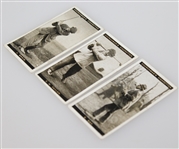 James Braid, Ted Ray, & J.H. Taylor 'Famous Golfers' Churchman's Cigarettes - Series of 50