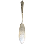 1889 George Golf Club Sterling Silver Knife Trophy Won by J&S