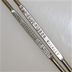 Two Golf Themed Sterling Silver Spoons & Two Metal Golf Club Themed Stirrers