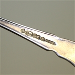 Two Golf Themed Sterling Silver Spoons & Two Metal Golf Club Themed Stirrers